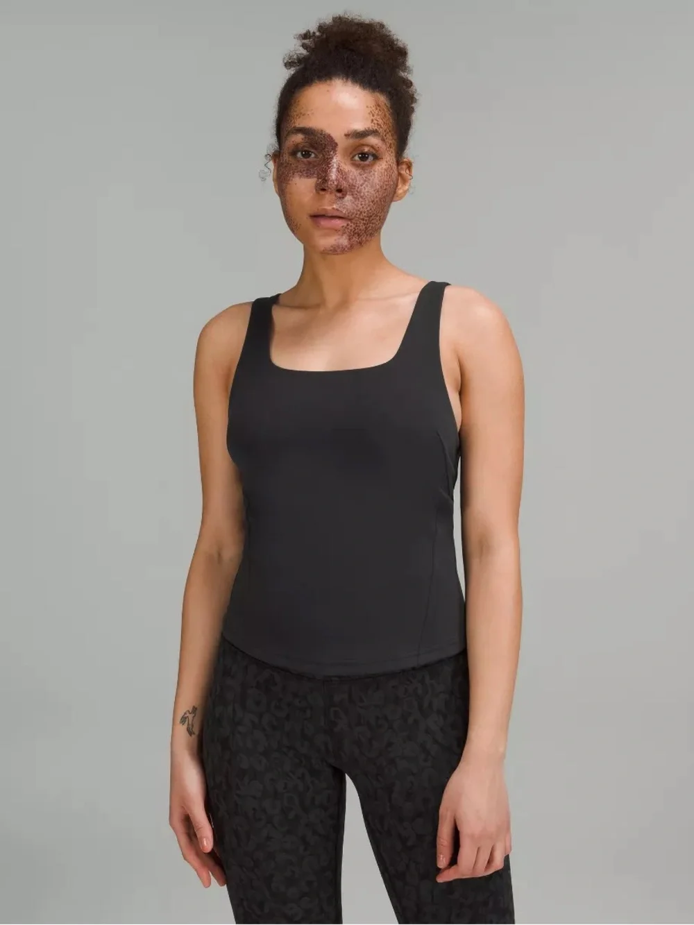 Lululemon Black Racerback "InStill" Tank Top - Picture 2 of 5